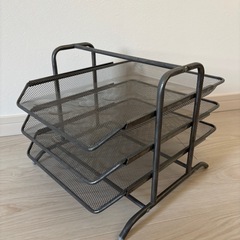 IKEA 3段メタル製書類トレー