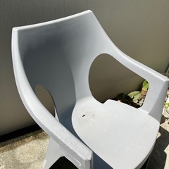 【イス】屋外用　イス　プラスチック製の画像