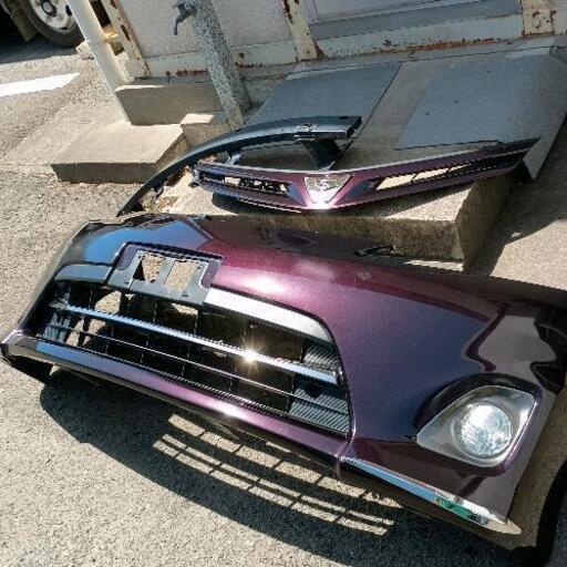 0503-044 フロントバンパー ロアグリル フォグランプ フロントグリル 付き