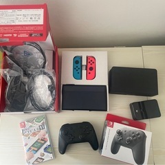 任天堂 Switch 有機EL プロコン＆ソフトセット

