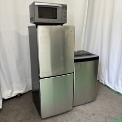 冷蔵庫　洗濯機　電子レンジ　haier　一人暮らし　家電セット