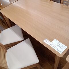 ★ジモティ割あり★  ４人掛けダイニングセット ブラウン H70...