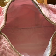 【美品】one way ショルダーバッグ コーデュロイ ピンクの画像