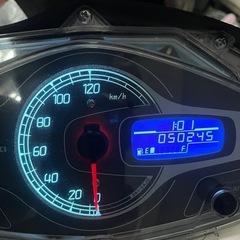 沖縄県外受付可能　アドレスV125S メーター　32の画像