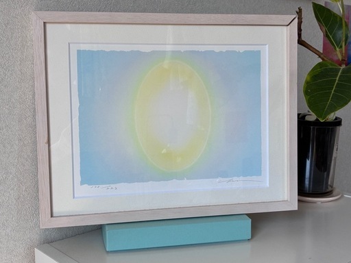 ChieArt 直筆サイン入り版画「碧の記憶」 完売品 133枚限定 ChieArt