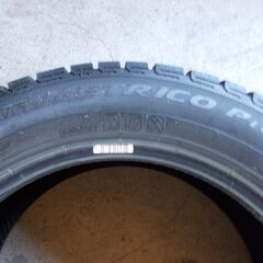 中古タイヤ 4本セット 205/55R16 91Q ピレリ ICE ASIMMETRICO PLUS 冬 スタッドレス 205/55/16の画像