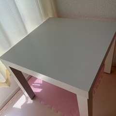 IKEA ラック　テーブル　白の画像