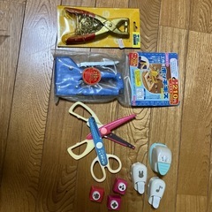 子供用工作セット　ギザギザハサミ・型抜き