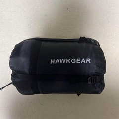 HAWK GEAR ブラック寝袋 －15℃耐寒