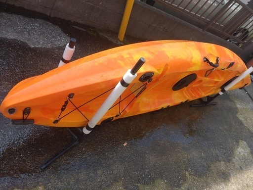 [松戸市手渡し]☆新品・未使用☆ディスカバリーカヤック1名用付属品4点あり。