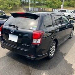 カローラフィルダーHV 車検8年10月 人気の黒の画像