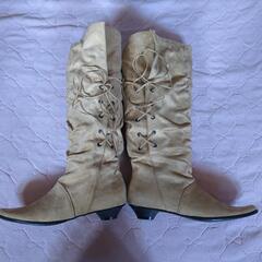 ブーツ　膝下丈