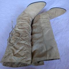 ブーツ　膝下丈の画像