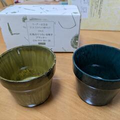 小さな植木鉢✕２コの画像