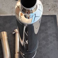 カワサキ1400GTR マフラーDELKEVIC スリップオンマフラーの画像