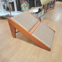 OFT 木製 2WAY ペットステップ 2段 ペット用スロープ 犬用 介護用品 歩行補助 オーエフティ 札幌 西岡店の画像