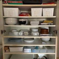 【IKEA】食器棚の画像
