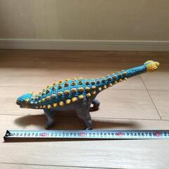 【お値引可能】アンキロサウルスとヴェロキラプトルのソフビの画像