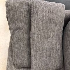 【A653】二人掛けソファ ブラウン 幅177cm×奥行75cm×高さ（座面まで）40cm の画像