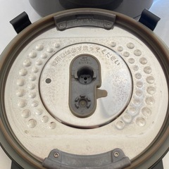 HITACHI 黒厚鉄釜 5.5合 RZ-MG10J 圧力&ｽﾁｰﾑIH 2013年製 ﾀﾞｰｸｼﾙﾊﾞｰ の画像