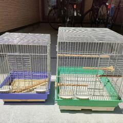 鳥かご2個セット