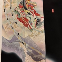 ①リメイク用　黒留袖　5枚セットの画像