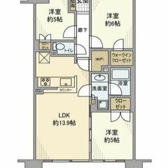 ✨駅近・広い・充実装備💚3LDK専有面積65.52㎡💚狭山…