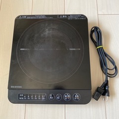 アイリスオーヤマ　1口IHクッキングヒーター　IHK-T37-B