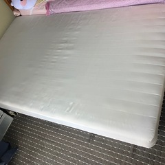 【お譲り先:確定】ニトリ　 セミダブルベッドの画像