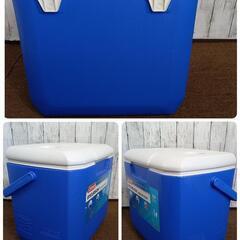 【美品】Colemanコールマン クーラーボックス エクスカーション クーラー/30QT [ブルー/ホワイト]の画像