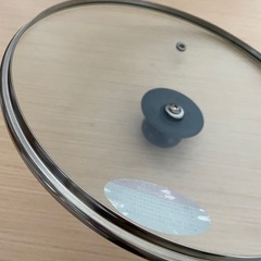 鍋のフタ　　強化ガラスの画像