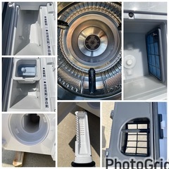 お薦め品‼️簡易クリーニング済み‼️シャープドラム洗濯乾燥機11/6kg右開き 2024年の画像