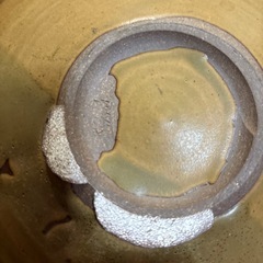 ⑥縁のある変形の片口　大鉢　作家物　窯印あり　の画像