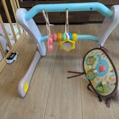 people スマート知育　ジム＆ウォーカー　※中古　紛失部品あり