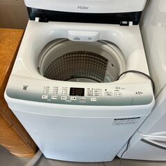 ★美品 2021年製 ハイアール 全自動洗濯機 4.5Kg