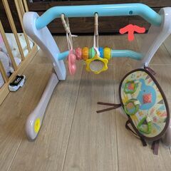 people スマート知育　ジム＆ウォーカー　※中古　紛失部品ありの画像