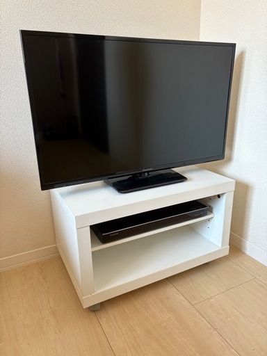 32型テレビ、ブルーレイ、テレビ台セット