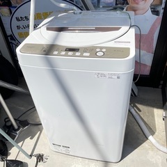 SHARP 6kg 洗濯機 ES-GE6D