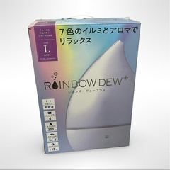レインボーデューLサイズ 加湿器 大容量 ４リットル 超音波 7色 タッチ式