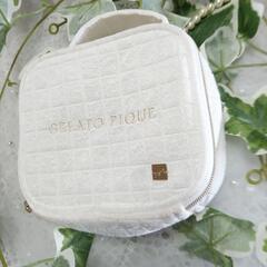 GELATO PIQUE コスメ ポーチ ホワイト