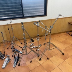 ドラムスタンド　シンバル　ハイハット　ペダル　クランプ