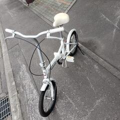 SoftBankお父さんバイク折り畳み自転車