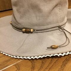 新品未使用！美品✨ナチュラル帽子の画像