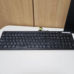 【ELECOM】有線キーボード テンキー付き