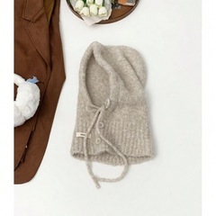 【新品未使用】SHEIN バラクラバ 帽子付スカーフの画像
