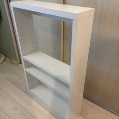 [5/9まで！]オーダー家具 頑丈カウンター下オープンラック 幅60×高さ100×奥行17cm 美品の画像
