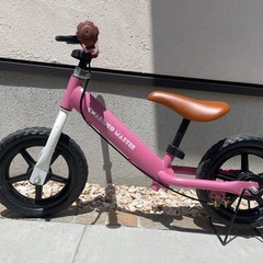 マイパラス ちゃりんこマスター ピンク キックバイクストライダー