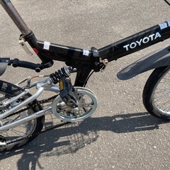 折りたたみ自転車の画像