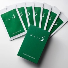 新品　未使用　NAIA 酒粕フェイスマスク 7枚入り（個包装）/箱 3箱セット（21枚）の画像