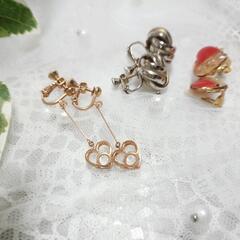 オシャレ可愛いい イヤリング お得な3点セットの画像
